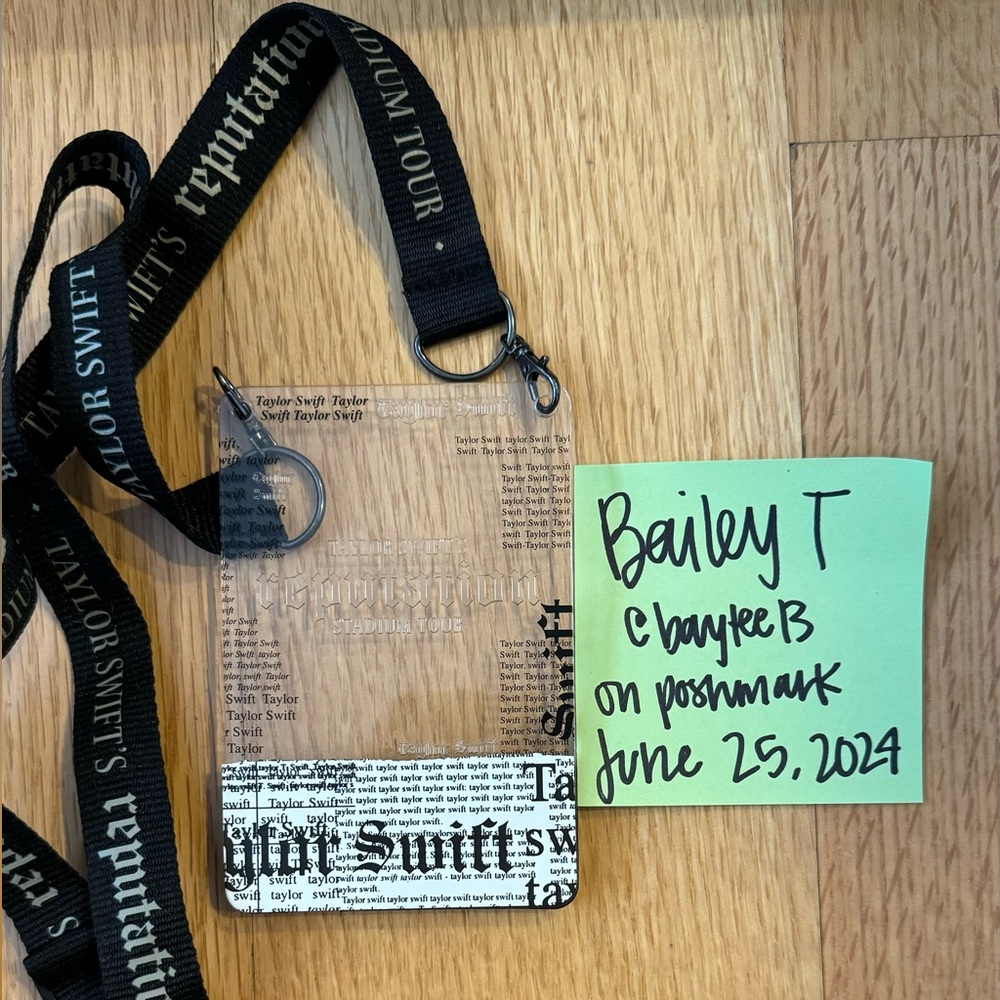 Taylor Swift Reputation VIP Lanyard